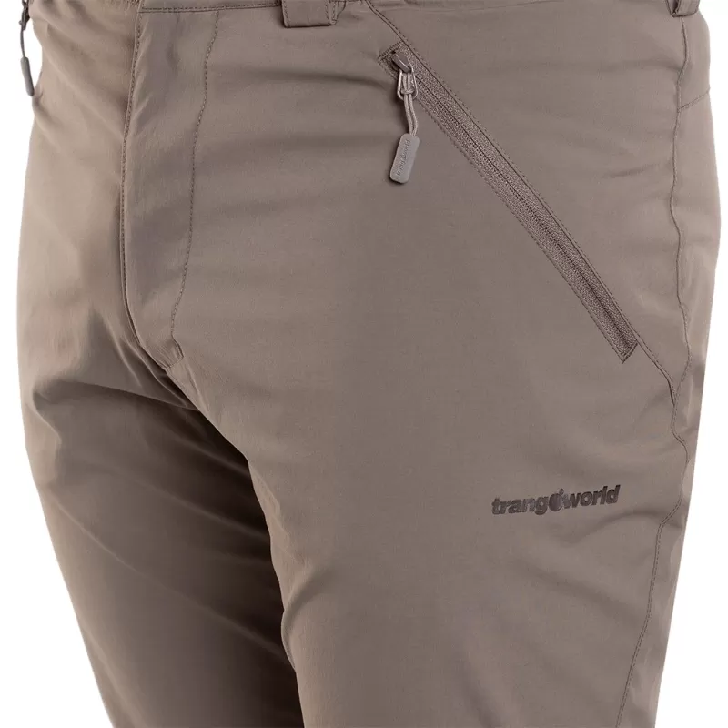 Calças Trangoworld LONG ABISKO BROWN BUNGEE