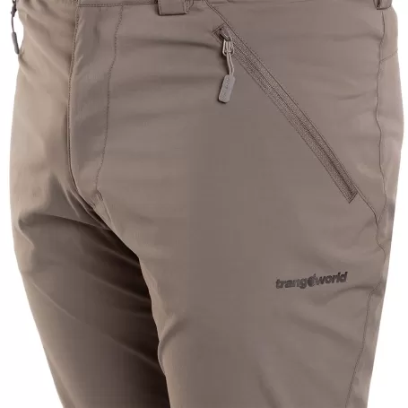 Calças Trangoworld LONG ABISKO BROWN BUNGEE