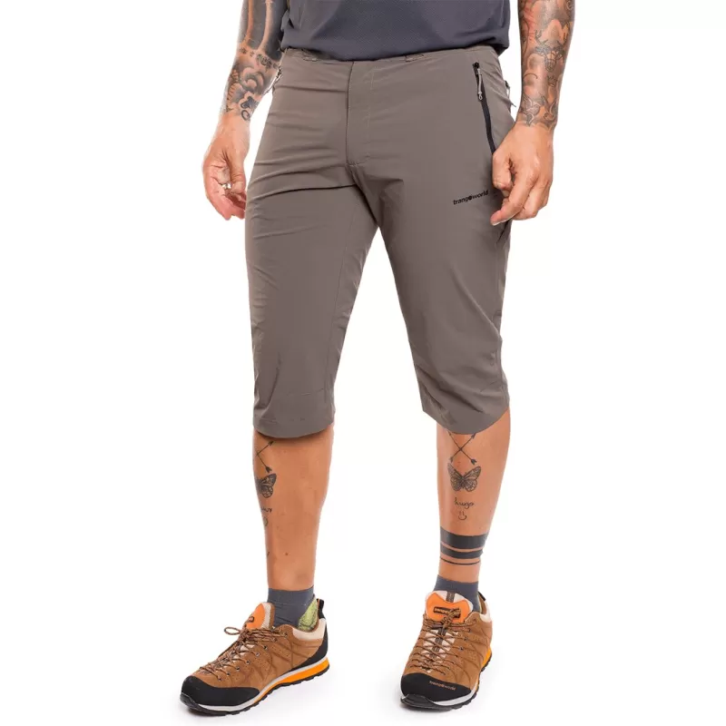 Trangoworld pantalon PIRATA SIERO MARRÓN BUNGEE Trangoworld pantalon PIRATA SIERO MARRÓN BUNGEE