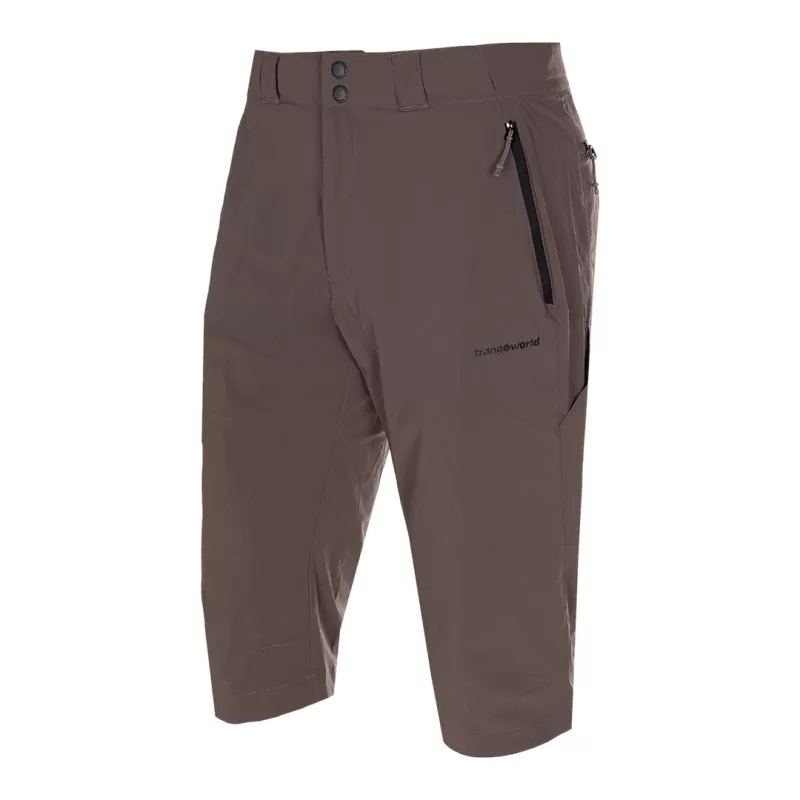 Trangoworld pantalon PIRATA SIERO MARRÓN BUNGEE