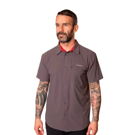 CAMISA ANTRACITE Trangoworld ESERA VN