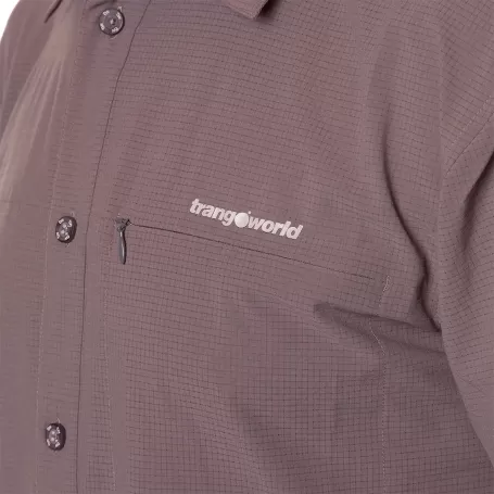 CAMISA ANTRACITE Trangoworld ESERA VN