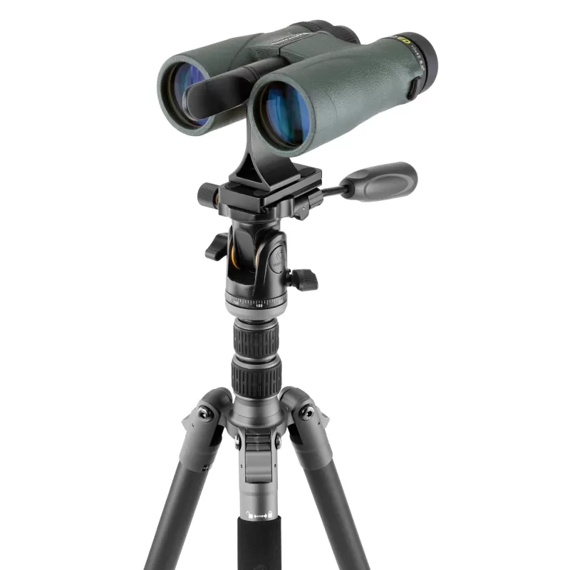 Tripé de viagem de alumínio Vanguard Veo 3GO 235AP, cabeça panorâmica