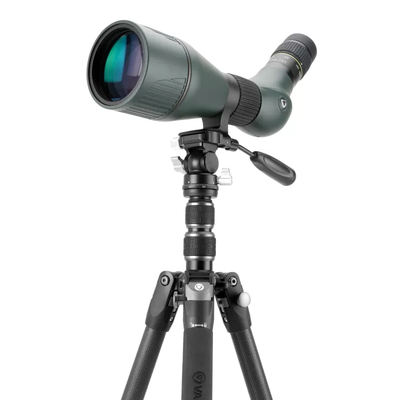 Vanguard Veo 3T 265HCP - Trípode de viaje de carbono, rótula de paneo