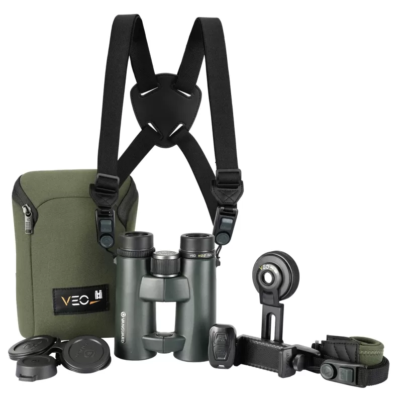 Vanguard Vanguard Veo HD2 8420BDL - Kit de Prismáticos ED 8x42 Vanguard Vanguard Veo HD2 8420BDL - Kit de Prismáticos ED 8x42