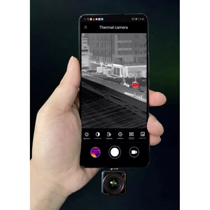 Câmera térmica para smartphone Android Hikmicro EXPLORER E20 PLUS