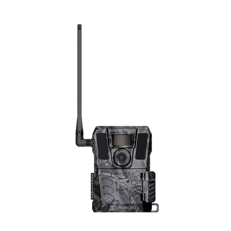Câmera de captura fotográfica Hikmicro TRAIL CAMERA M15 4G com foto de 5 MP + vídeo 1080p. Detecção PIR de até 25 m. Conexão com o aplicativo HIKMICRO SIGHT. Câmera de captura fotográfica Hikmicro TRAIL CAMERA M15 4G com foto de 5 MP + vídeo 1080p. Detecção PIR de até 25 m. Conexão com o aplicativo HIKMICRO SIGHT.