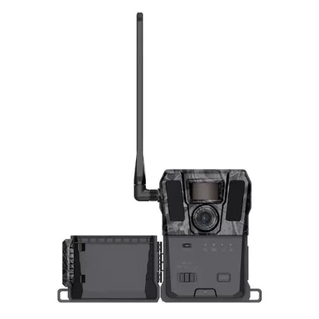 Câmera de captura fotográfica Hikmicro TRAIL CAMERA M15 4G com foto de 5 MP + vídeo 1080p. Detecção PIR de até 25 m. Conexão com o aplicativo HIKMICRO SIGHT.