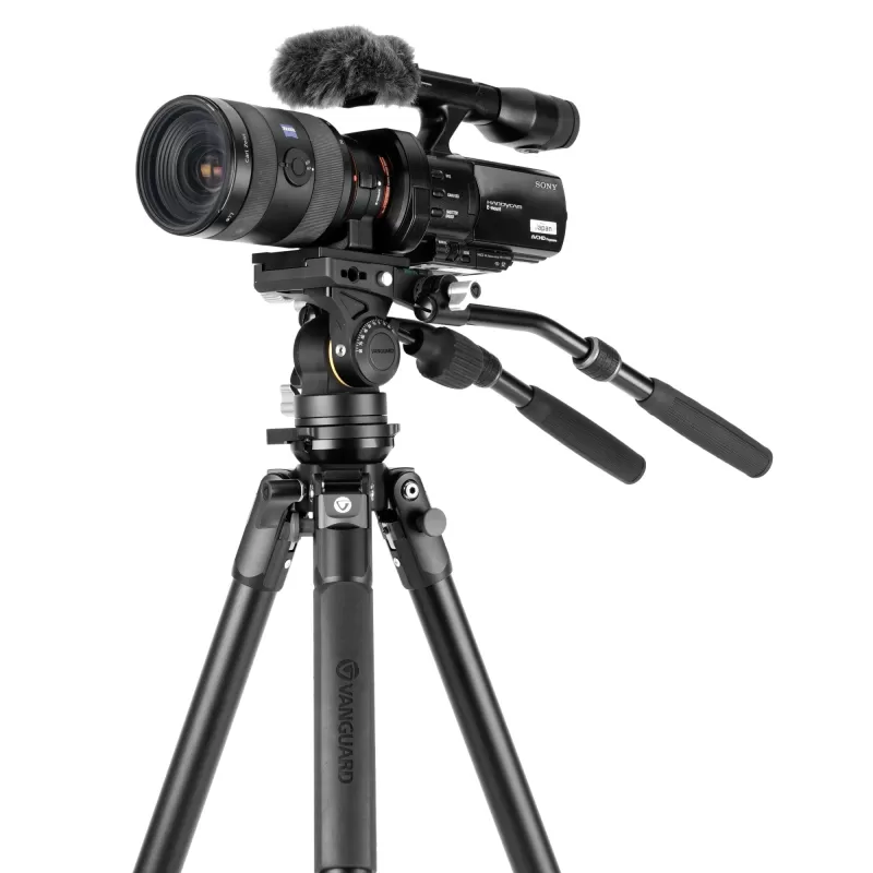 Alta Pro 3VL 303AV18 - Tripé de vídeo de alumínio, cabeça esférica Veo PV-18