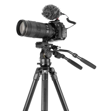 Alta Pro 3VL 303AV18 - Tripé de vídeo de alumínio, cabeça esférica Veo PV-18