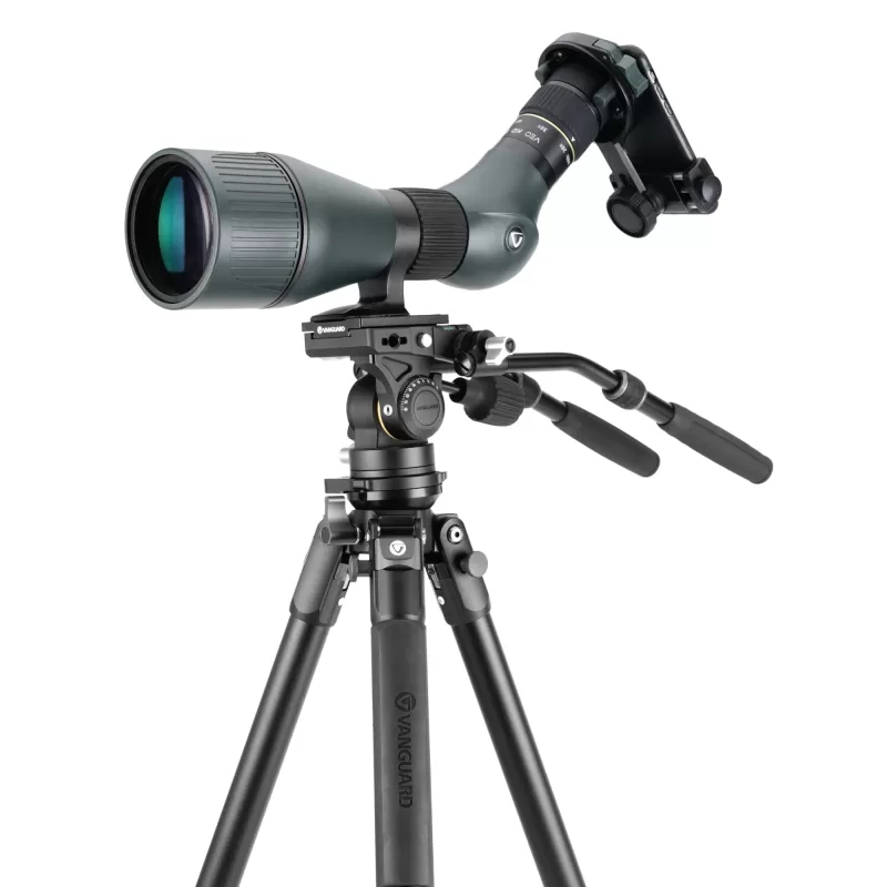 Alta Pro 3VL 303AV18 - Tripé de vídeo de alumínio, cabeça esférica Veo PV-18