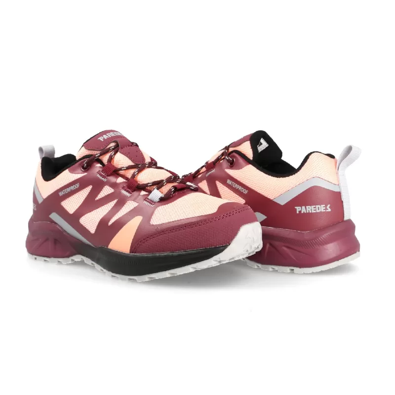 Calçado de Trekking Feminino Paredes Arantxa Rosa