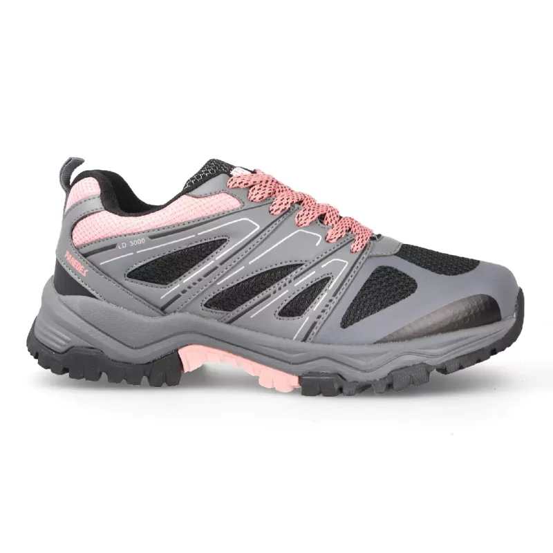 Calçado de caminhada feminino Paredes Espadán rosa Calçado de caminhada feminino Paredes Espadán rosa