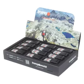 Trangoworld CAIXA DE ACESSÓRIOS COM TW BELTS 24 UNIDADES VARIADAS LISAS E ESTAMPADAS