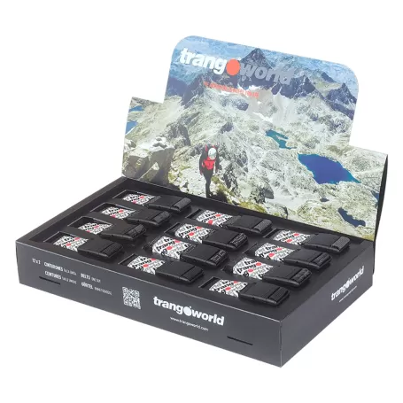 Trangoworld CAIXA DE ACESSÓRIOS COM TW BELTS 24 UNIDADES VARIADAS LISAS E ESTAMPADAS Trangoworld CAIXA DE ACESSÓRIOS COM TW BELTS 24 UNIDADES VARIADAS LISAS E ESTAMPADAS