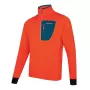 Trangoworld PULLOVER TRX2 STRETCH PRO LARANJA INTENSO/AZUL