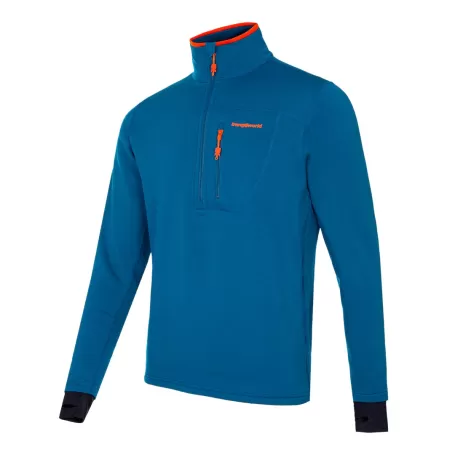 Trangoworld PULLOVER TRX2 STRETCH PRO AZUL ESCURO/LARANJA Trangoworld PULLOVER TRX2 STRETCH PRO AZUL ESCURO/LARANJA