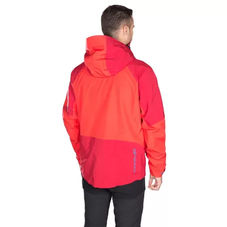 Trangoworld CHAQUETA TRX2 SHELL PRO ROJO/ROJO OSCURO