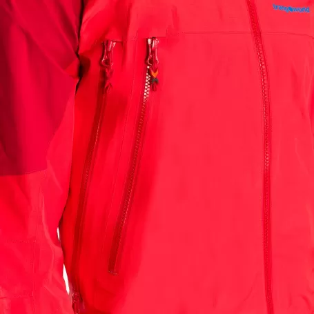 Trangoworld CHAQUETA TRX2 SHELL PRO ROJO/ROJO OSCURO
