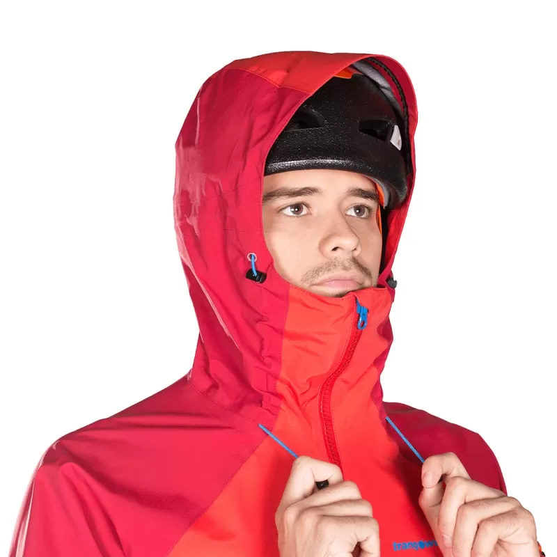 Trangoworld CHAQUETA TRX2 SHELL PRO ROJO/ROJO OSCURO