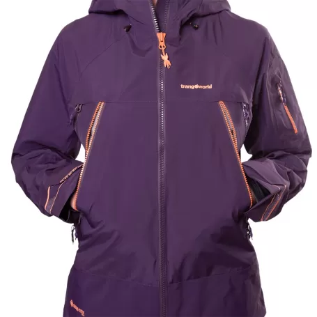 Trangoworld CHAQUETA TRX2 SHELL WM PRO MORADO/MORADO