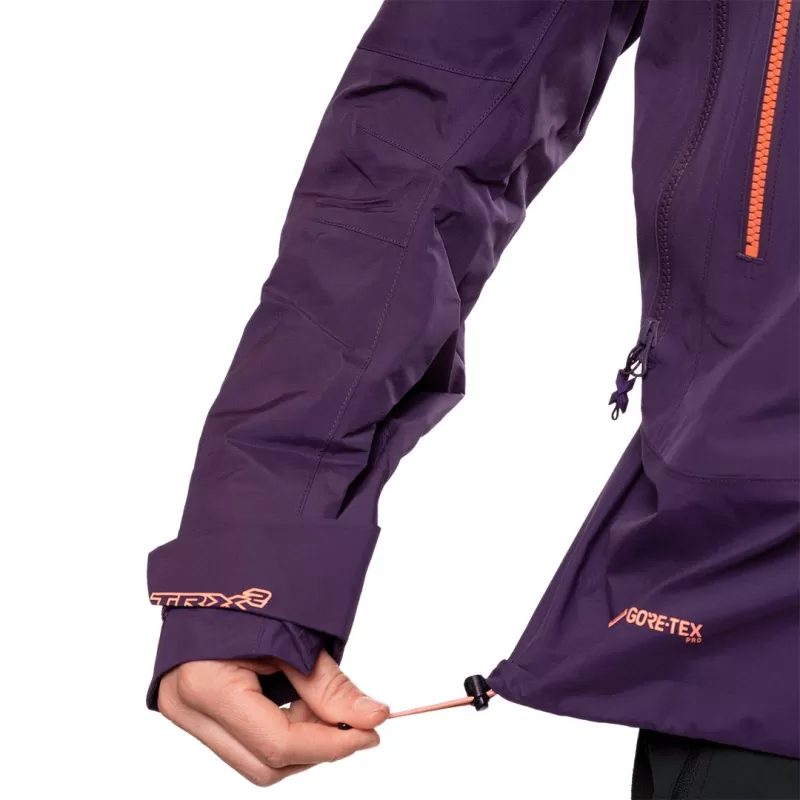 Trangoworld CHAQUETA TRX2 SHELL WM PRO MORADO/MORADO