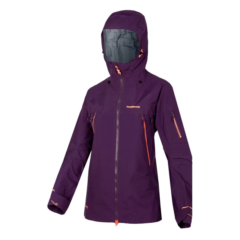 Trangoworld CHAQUETA TRX2 SHELL WM PRO MORADO/MORADO