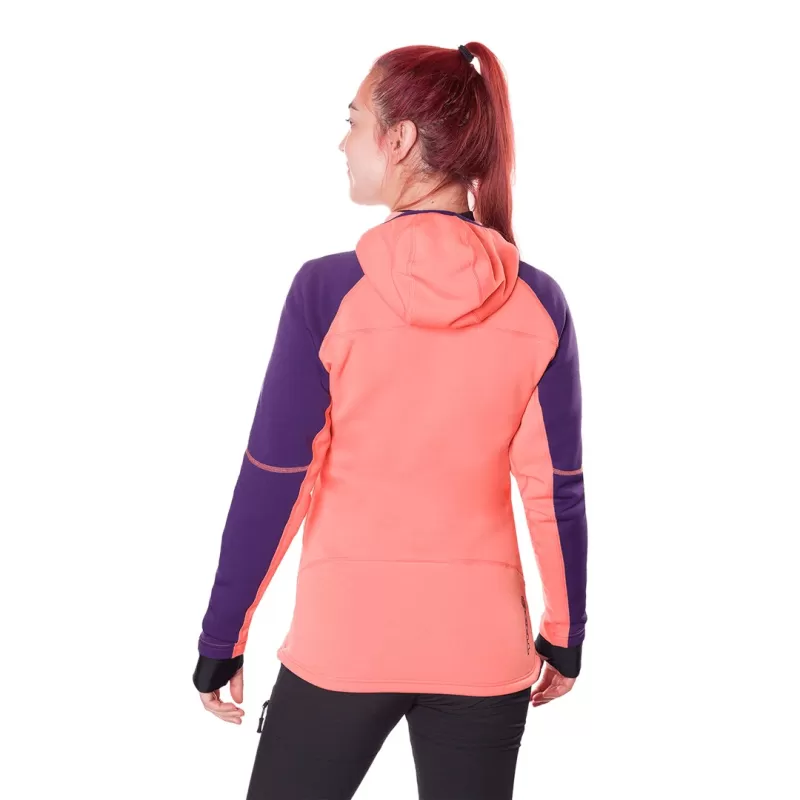 JAQUETA TRANGOWORLD TRX2 STRETCH WM PRO CORAL/ROXO