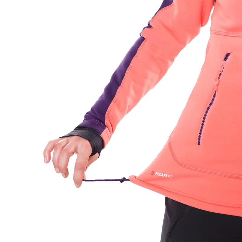 JAQUETA TRANGOWORLD TRX2 STRETCH WM PRO CORAL/ROXO
