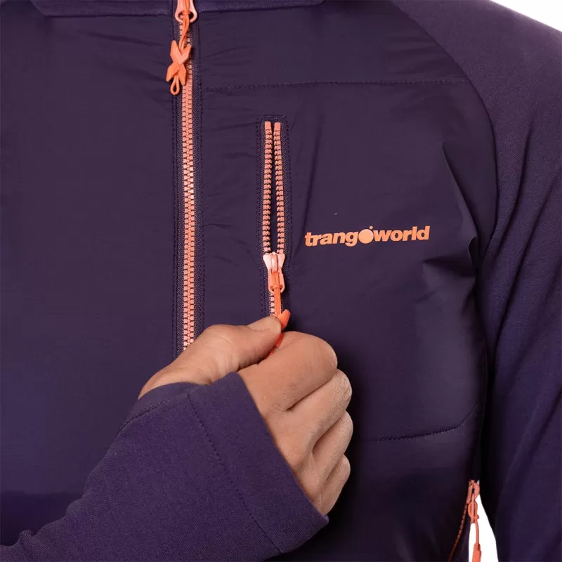 Trangoworld CHAQUETA TRX2 HYBRID LT WM PRO MORADO