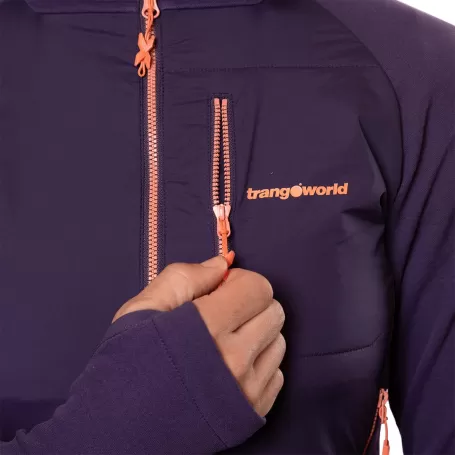 Trangoworld CHAQUETA TRX2 HYBRID LT WM PRO MORADO