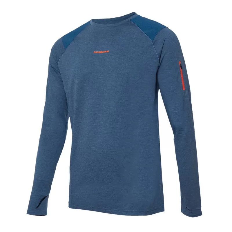 Trangoworld CAMISETA TRX2 PRO LONG AZUL OSCURO
