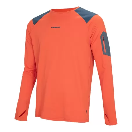 Camiseta longa Trangoworld TRX2 PRO laranja intenso Camiseta longa Trangoworld TRX2 PRO laranja intenso