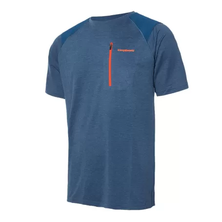 CAMISETA TRANGOWORLD TRX2 PRO SHORT AZUL ESCURO