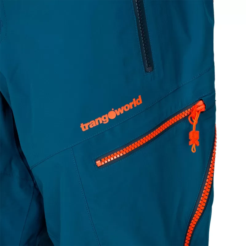 Trangoworld pantalon LARGO TRX2 SHELL PRO AZUL OSCURO