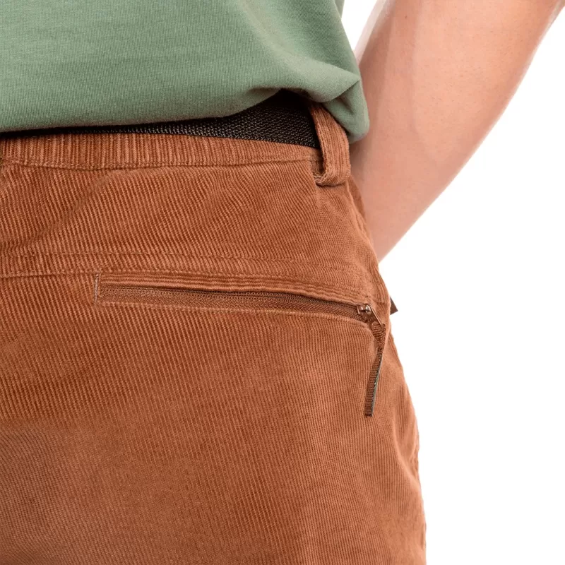 Calça comprida Trangoworld GOYM DC marrom claro