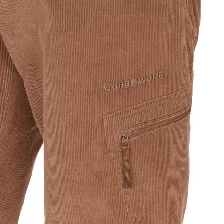 Calça comprida Trangoworld GOYM DC marrom claro