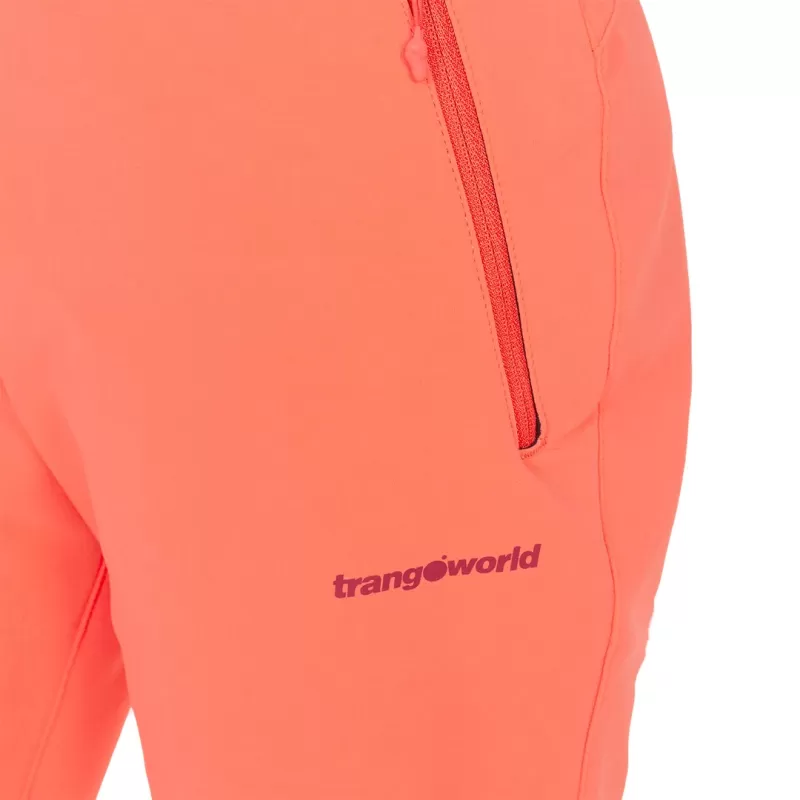 Trangoworld pantalon LARGO CAUSIAT CORAL INTENSO