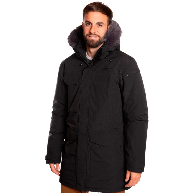 Trango Medel negro chaqueta outdoor hombre