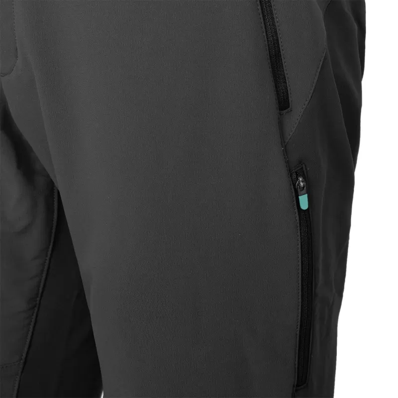 Trangoworld pantalon LARGO JORLAN VD SOMBRA OSCURA/NEGRO