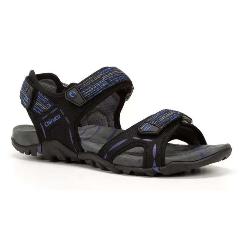 Chiruca CALPE 03 Preto - Sandálias CHIRUCA