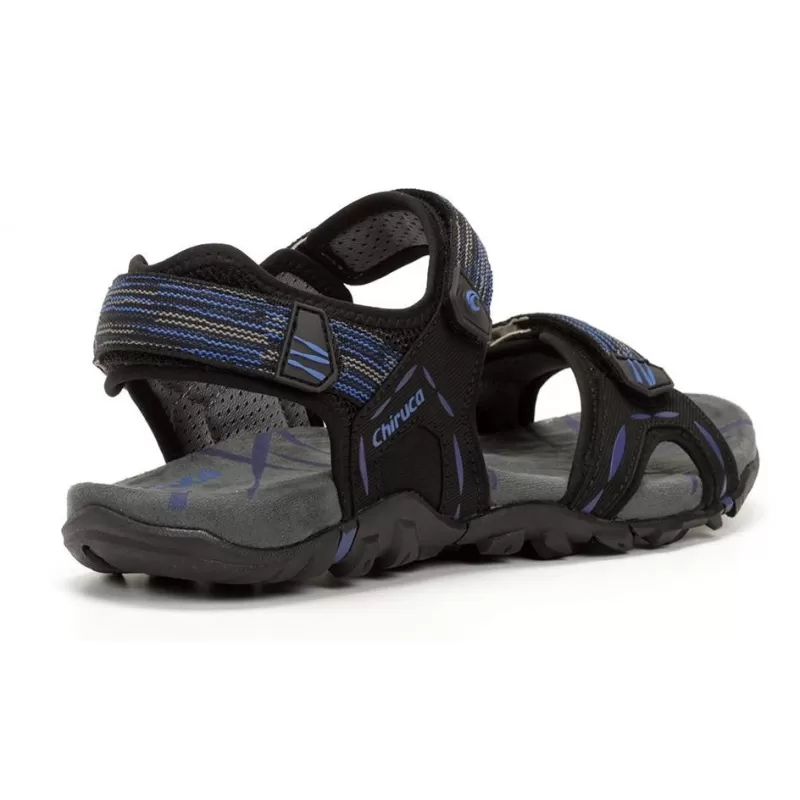 Chiruca CALPE 03 Preto - Sandálias CHIRUCA