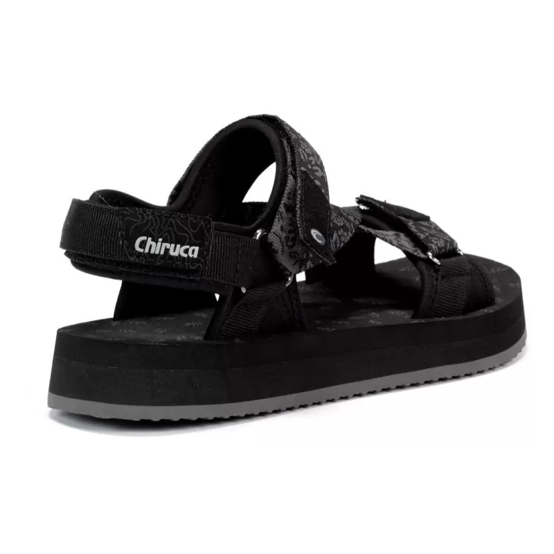 Chiruca MADEIRA 03 Negro - Sandalias CHIRUCA Travel Sport
