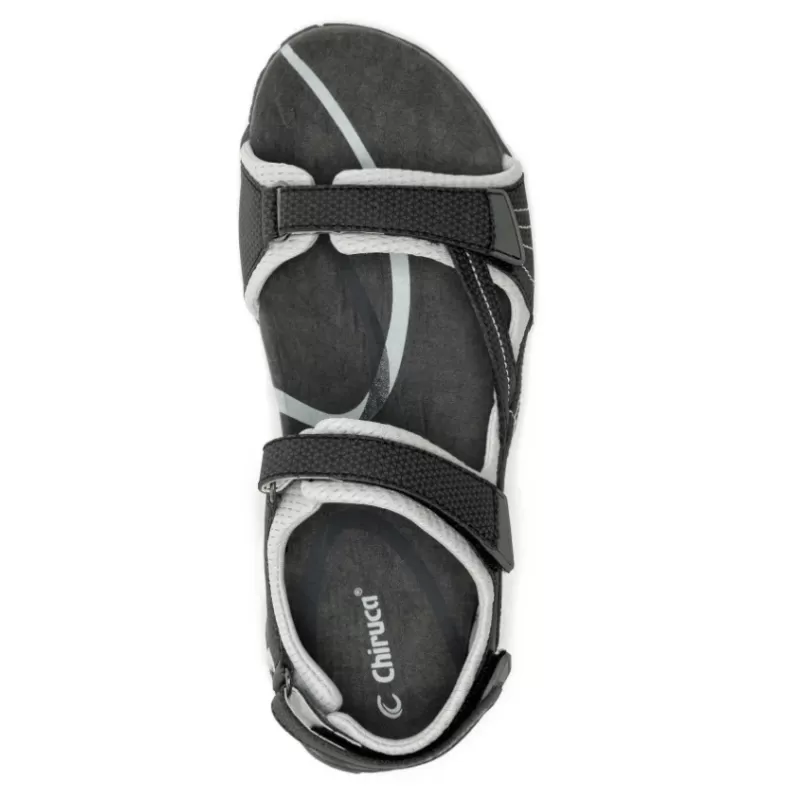 Chiruca CULLERA NEGRO/GRIS - Sandalias CHIRUCA Travel Sport