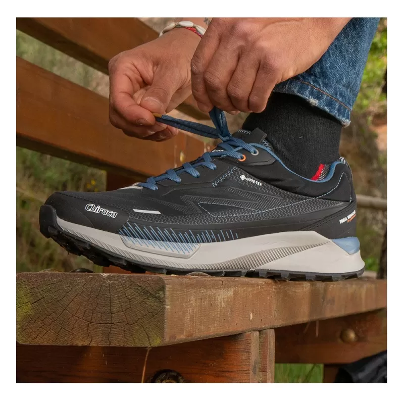 CHIRUCA SUCRE CINZA-AZUL GORE-TEX VIBRAM XSTREK CHIRUCA SUCRE CINZA-AZUL GORE-TEX VIBRAM XSTREK