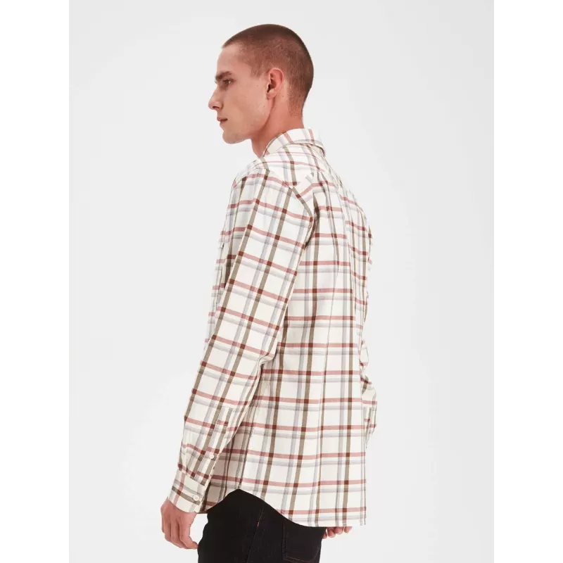Camisa vermelha Aigle Shaporam