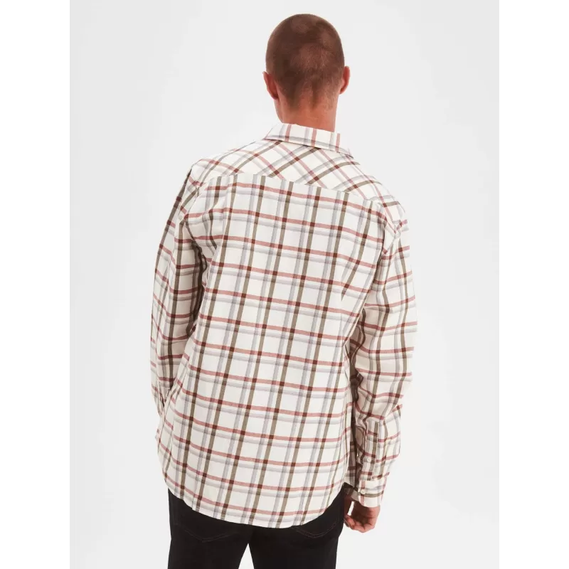 Camisa vermelha Aigle Shaporam