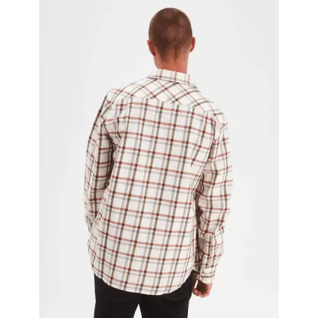 Camisa vermelha Aigle Shaporam