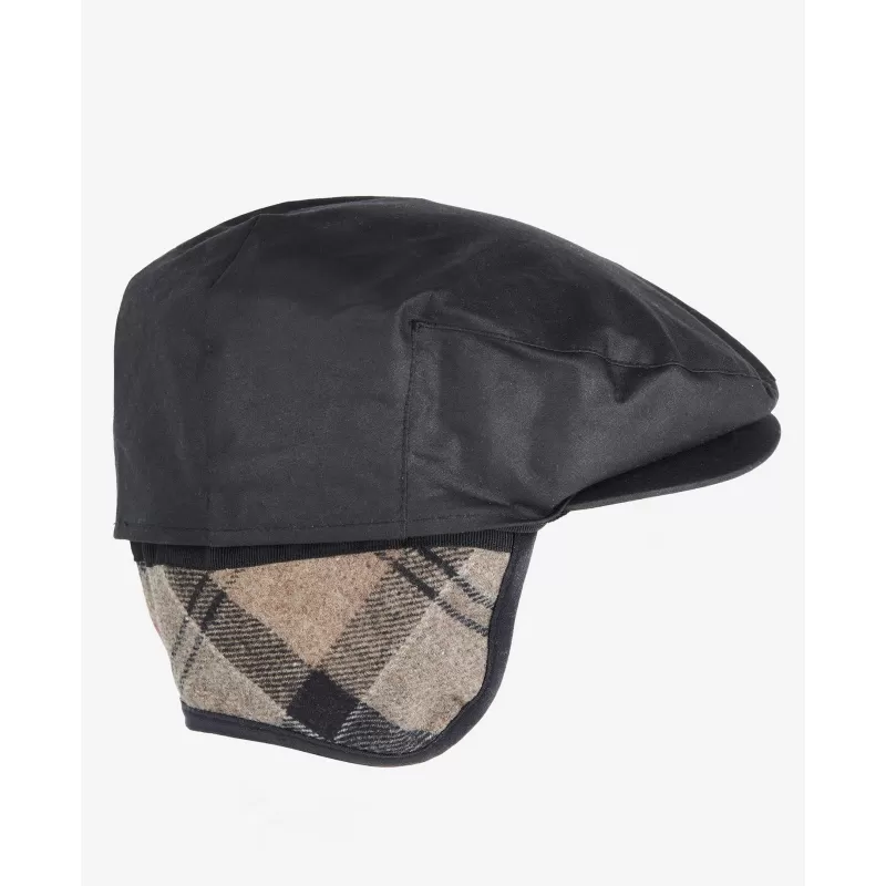 Barbour Cheviot Tartan preto - Chapéus e bonés BARBOUR