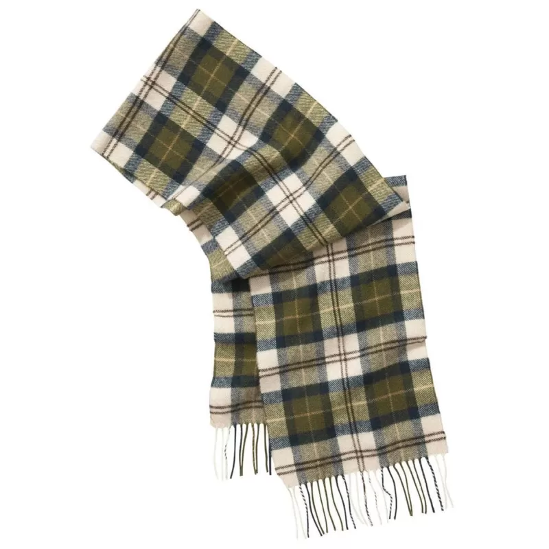 Lã de cordeiro xadrez - USC0001 - Barbour - Cachecóis BARBOUR